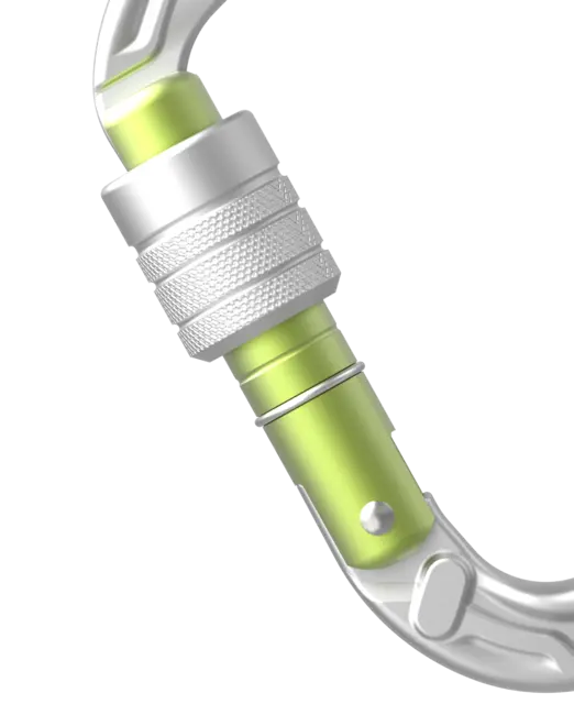 Edelrid HMS Strike Screw gate II Carabiner