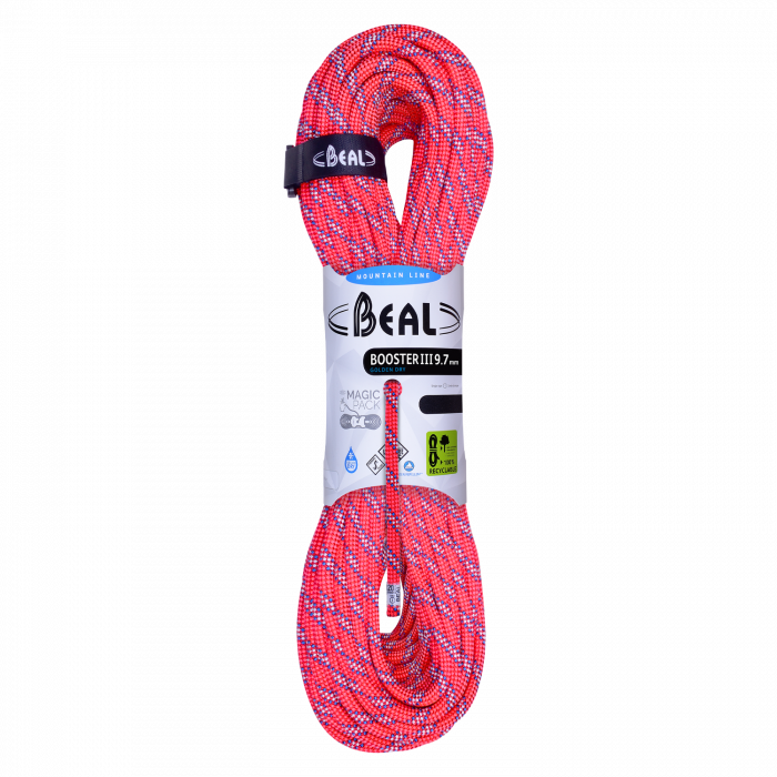Beal Booster III 9.7mm Unicore - Golden Dry Mountain Rope