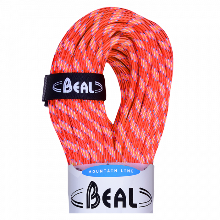 Beal Ice Line 8.1mm Unicore - Golden Dry Mountain Rope