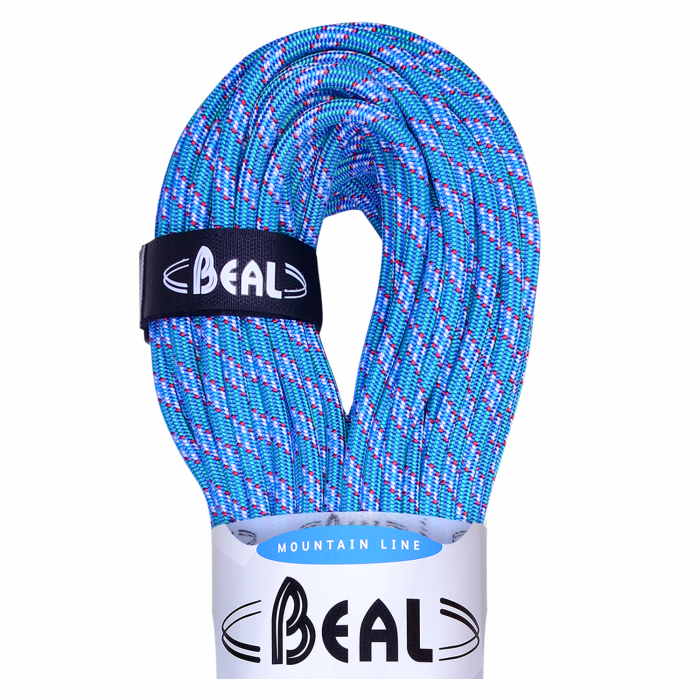 Beal Ice Line 8.1mm Unicore - Golden Dry Mountain Rope